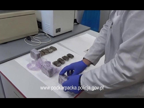 Udaremniono przemyt 1,5 kilograma haszyszu