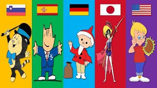 Cartoons From Different Countries | Pt.74
