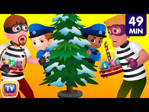 Join Chuchu TV Police On A Fun Christmas Gift Rescue Mission - More Stories For Kids!
