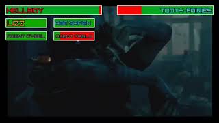 Download lagu TEAM HELLBOY vs TOOTH-FAIRIES With Health Bars (HELLBOY 2 THE GOLDEN ARMY 2008) mp3