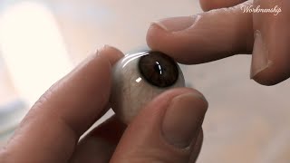 Process of Making Realistic Artificial Eye with Amazing skills. Korean Ocularist