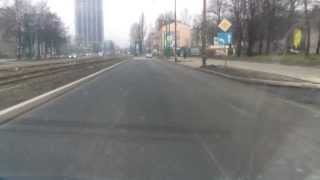 preview picture of video 'Podróż samochodem przez miasto Sosnowiec - Polska -'