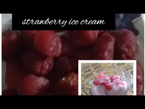 #very #easy#home #made#strawberry#yumm#recipe#icecream#fast