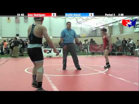 Jose Rodriguez vs. Austin Assad at 2013 FILA Cadet Nationals - FS