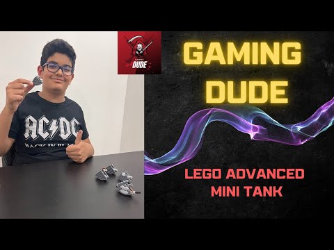 I built a LEGO ADVANCED MINI TANKS;TRY IT OUT! | Spending 24 hours in building mini tank