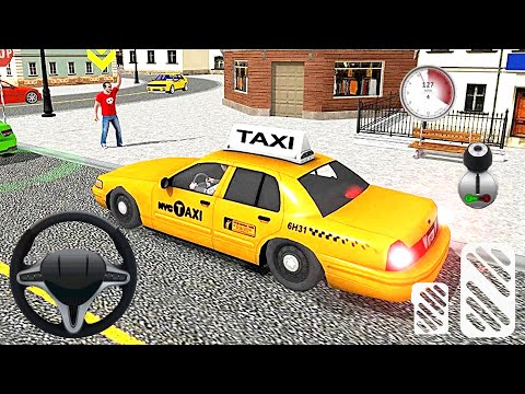 City Taxi Driving simulator PVP Cab Games 2020 - Amazing Modern Taxi - Fly Mode - Android Gameplay