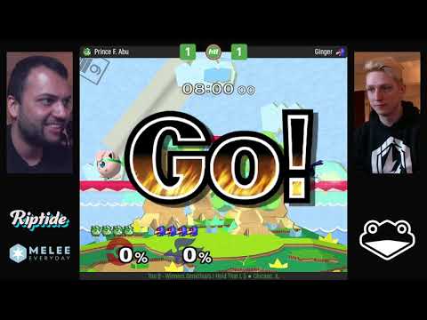 Hold That L 5 - Prince F. Abu (Jigglypuff) vs Ginger (Falco) - Top 8 - Winners Semifinals