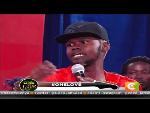 Dafari performing live on One Love