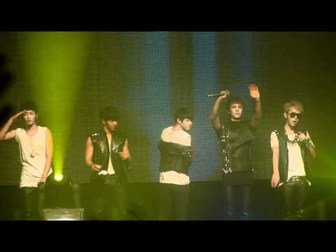 United Cube Concert in London 111205 - B2ST says bye