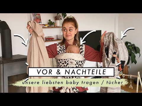 Unsere Tragetücher fürs Baby - welche wir nutzen und warum? | MANDA Vlog