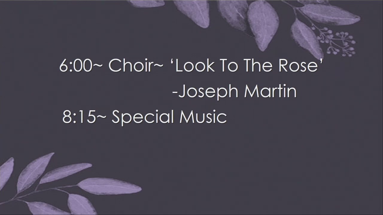 3/23/2025 Worship Service