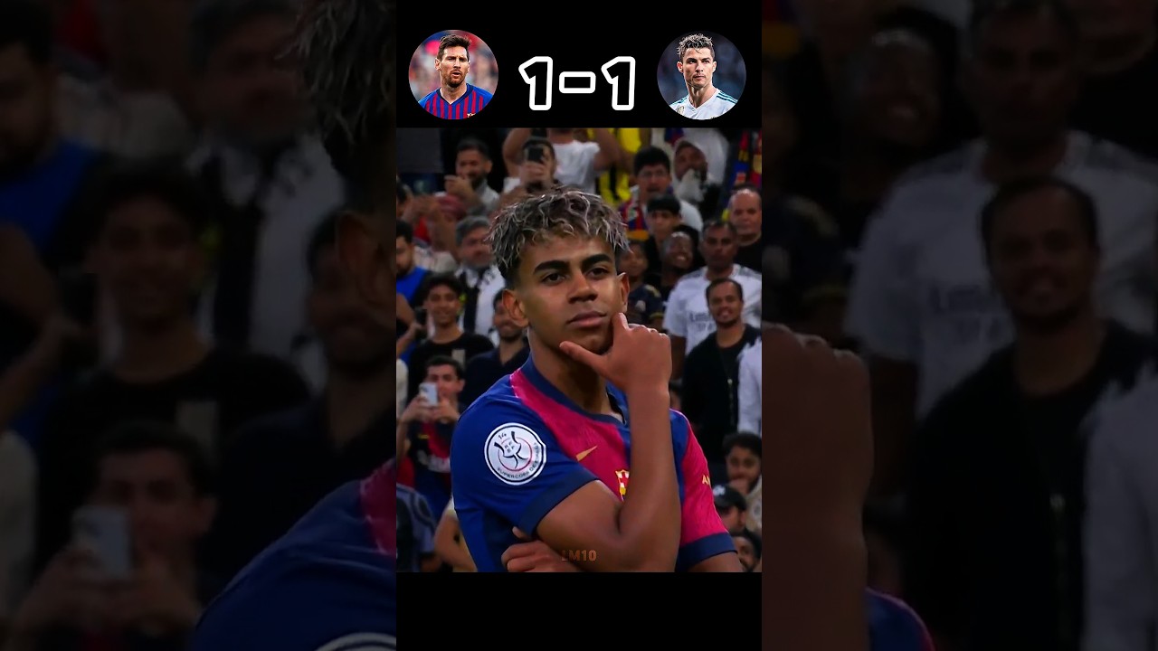 Team Messi vs Team Ronaldo 🤯🔥| Supercopa Final 2025 #shorts #football #youtube