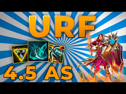 MA LEONA SOUS COKE EST SURPUISSANTE - Leona full attack speed/crit (lol urf)
