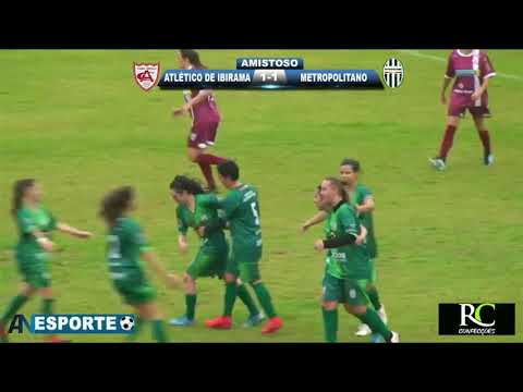 Gols do jogo Atlético de Ibirama 1 x 5 Metropolitano Blumenau Feminino