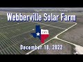 Webberville Solar Farm 12 18 2022 1 40PM Gigafactory Texas Tesla