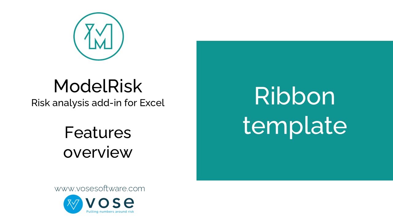 ModelRisk feature showcase: Ribbon template