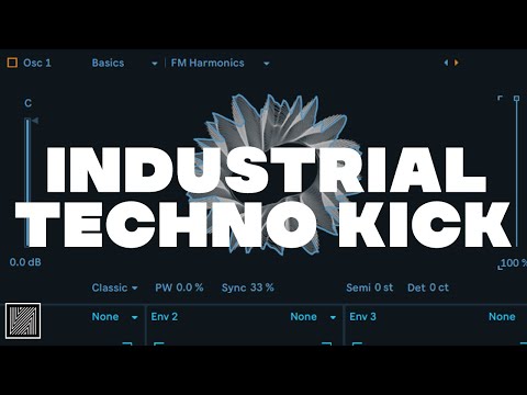 Easy way to Make Industrial Techno Kick like Nico Moreno & DYEN #shorts