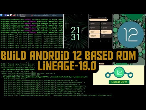 How to build own custom rom from sources | Custom Rom Build Guide | android12 | lineage.19.0 | 2021