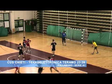Pallamano: Cus Chieti - Teknoelettronica Teramo 23-28