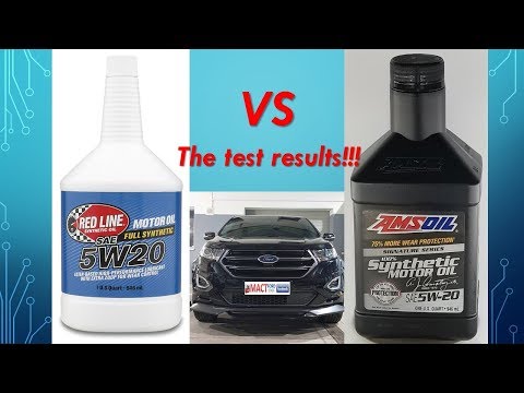 Red line oil VS AMSOIL 5W20 Lab testing reveals the WINNER