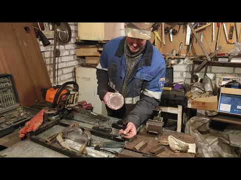 Ремонт и восстановление мясорубки.Заточка ножей мясорубки быстро и легко. #Самоделки  #мясорубка