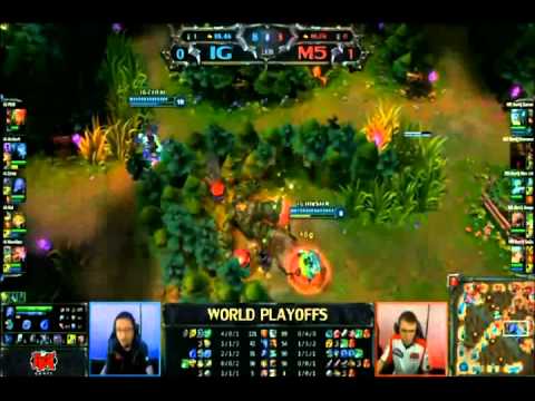 【Season 2 世界總冠軍賽】8強賽 M5.vs.IG (第二場)