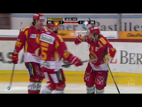 SCL Tigers - ZSC Lions 2-1 (0-1; 2-0; 0-0)
