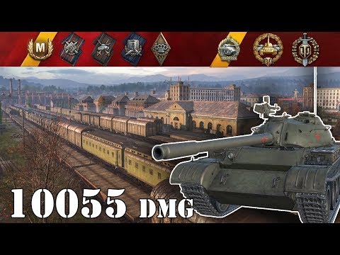 World of Tanks / T-54 .. 10055 Dmg