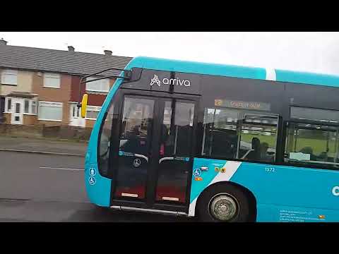 Arriva North East Journey Mark Wright Streetlite on the 28 to Guisborough (1572) and (NK64 EFJ)