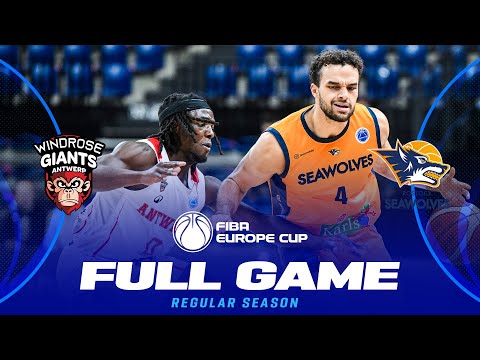 Windrose Giants Antwerp v Rostock Seawolves | Full Basketball Game | FIBA Europe Cup 2025-26