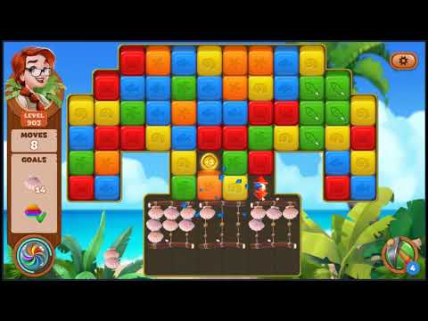 Lost Island Blast Adventure Level 903 - NO BOOSTERS 🏝️ | SKILLGAMING ✔️