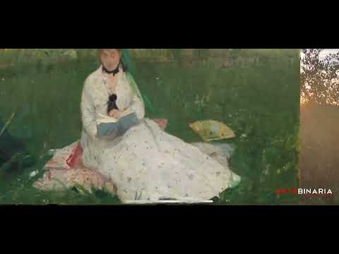 Berthe Morisot, Reading, em realidade aumentada usando Artinside Museum