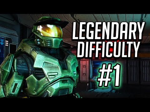 Halo: Combat Evolved Anniversary - LEGENDARY Playthrough/Walkthrough - Mission 1 [HD]