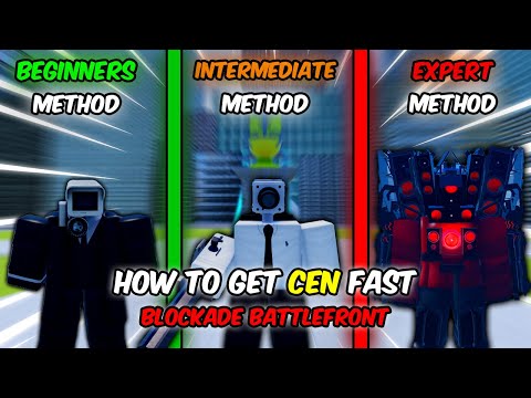 Blockade Battlefront | How To Get CEN FAST in Blockade Battlefront!!