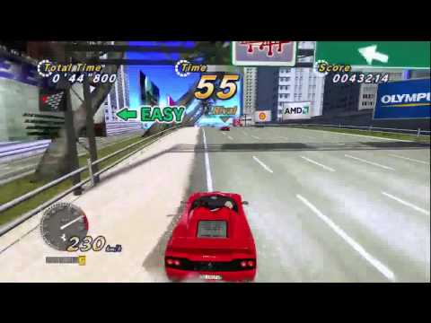 Outrun Online Arcade (XBLA) - Demo Gameplay (HD)