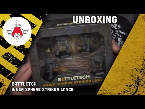 Battletech: Inner Sphere Striker Lance - Unboxing