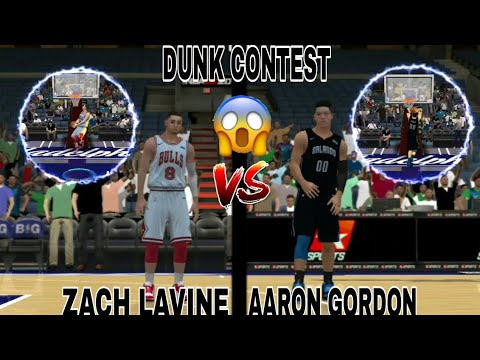 Zach Lavine Vs Aaron Gordon Dunk Contest|NBA 2K20|GELO BRYLLE TV|