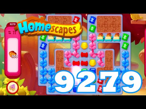 Homescapes Level 9279 HD | 3 - match puzzle game | gameplay | android | ios | GameGo Game