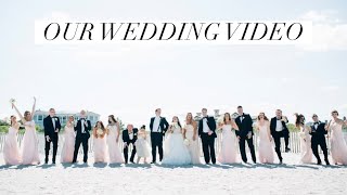 OUR WEDDING VIDEO // SPRING WEDDING IN OCEAN CITY, NJ