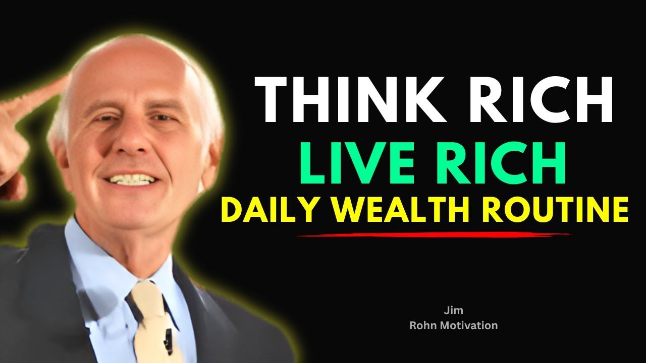 Think Rich, Live Rich – Jim Rohn’s Daily Wealth Routine - Jim Rohn Motivational Speech