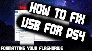 How To Fix USB Flash Drive for PS4 Formatting and Downloading