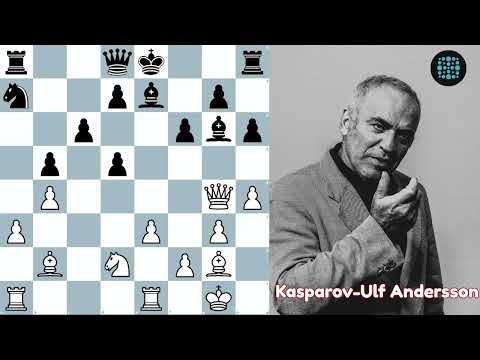 Kasparov's Flawless Attack - Kasparov vs. Andersson, 1981