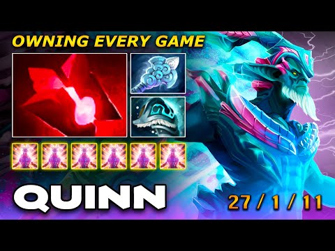Quinn LESHRAC [S Tier MID 7.35d] - Full Gameplay Dota Class