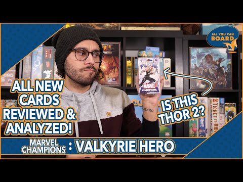 Valkyrie Hero Pack Review | Marvel Champions | Another Minion SLUG FEST!