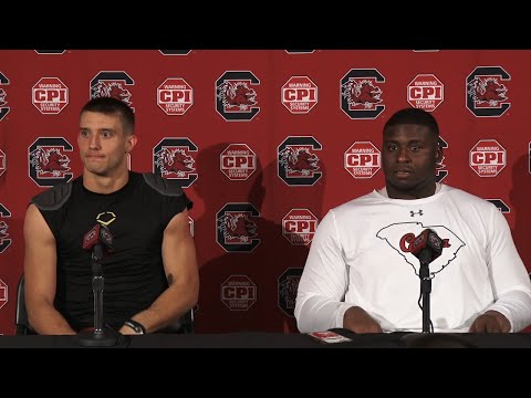 POSTGAME: Jay Urich, Donell Stanley on the Garnet & Black Spring Game — 4/6/19