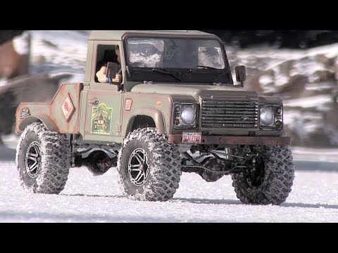 Ice Trails in Scale Town - RC CWR