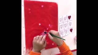 Valentines Sensory bag Bingo💚🧡♥️🖤💜