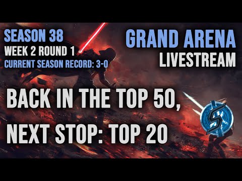 First time fighting Trench, is he any good? - 5v5 Grand Arena Live - SWGoH