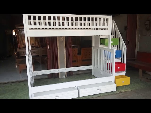  Jual  Tempat  Tidur  Minimalis laci storge kayu  jati  GRADE 