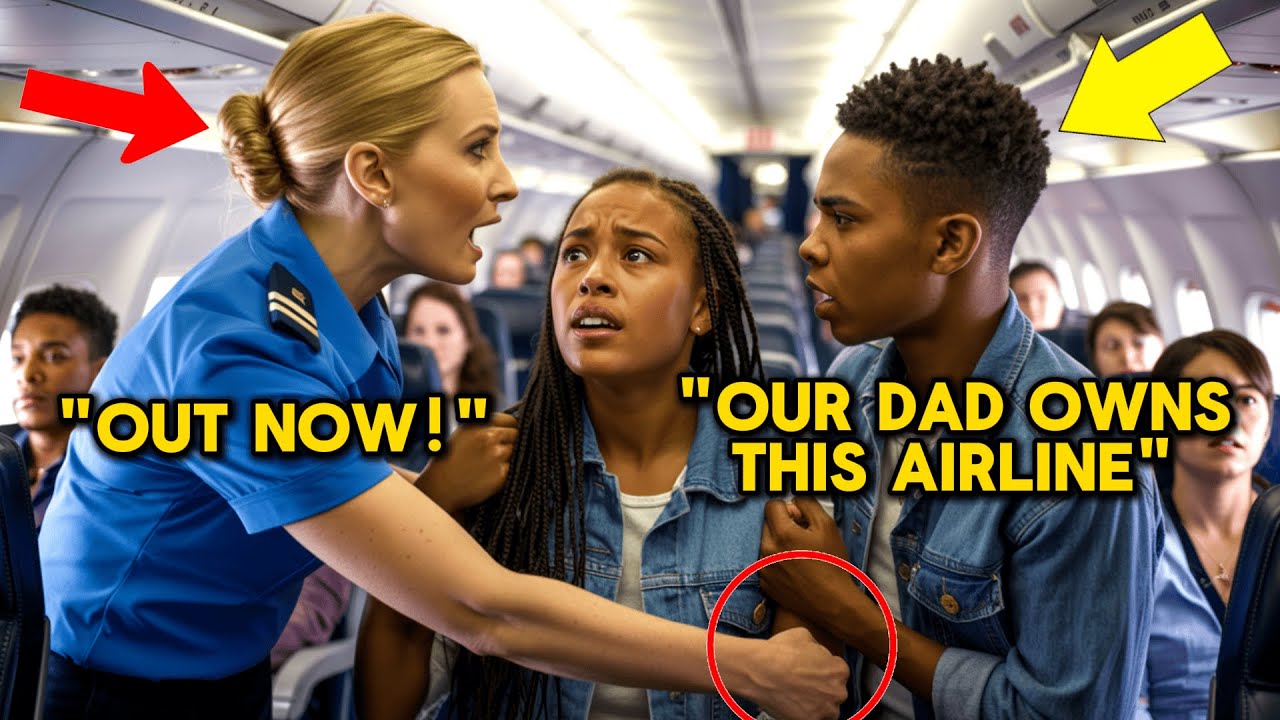 Black Siblings Told to “Get Lost”—Until They Call CEO Dad and Shut the Entire Airline Down